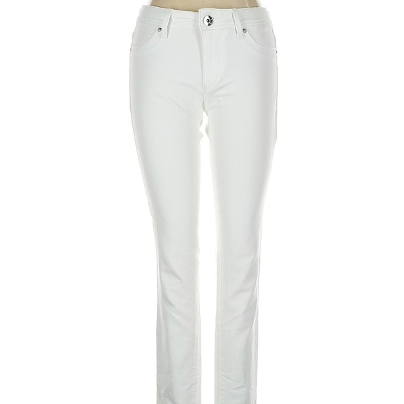 DL1961 Women's White/Cream Skinny Leg Jeans - Picture 1 of 5
